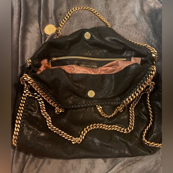 Stella McCartney shaggy Falabella fold over bag - Picture 3 of 8